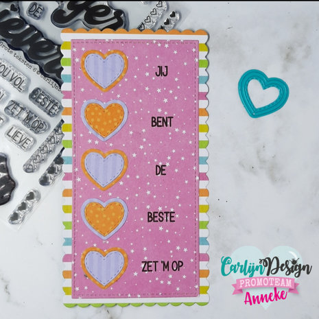 CarlijnDesign Clear Stamps Grote Teksten 6 (CDST-0094) (DISCONTINUED)