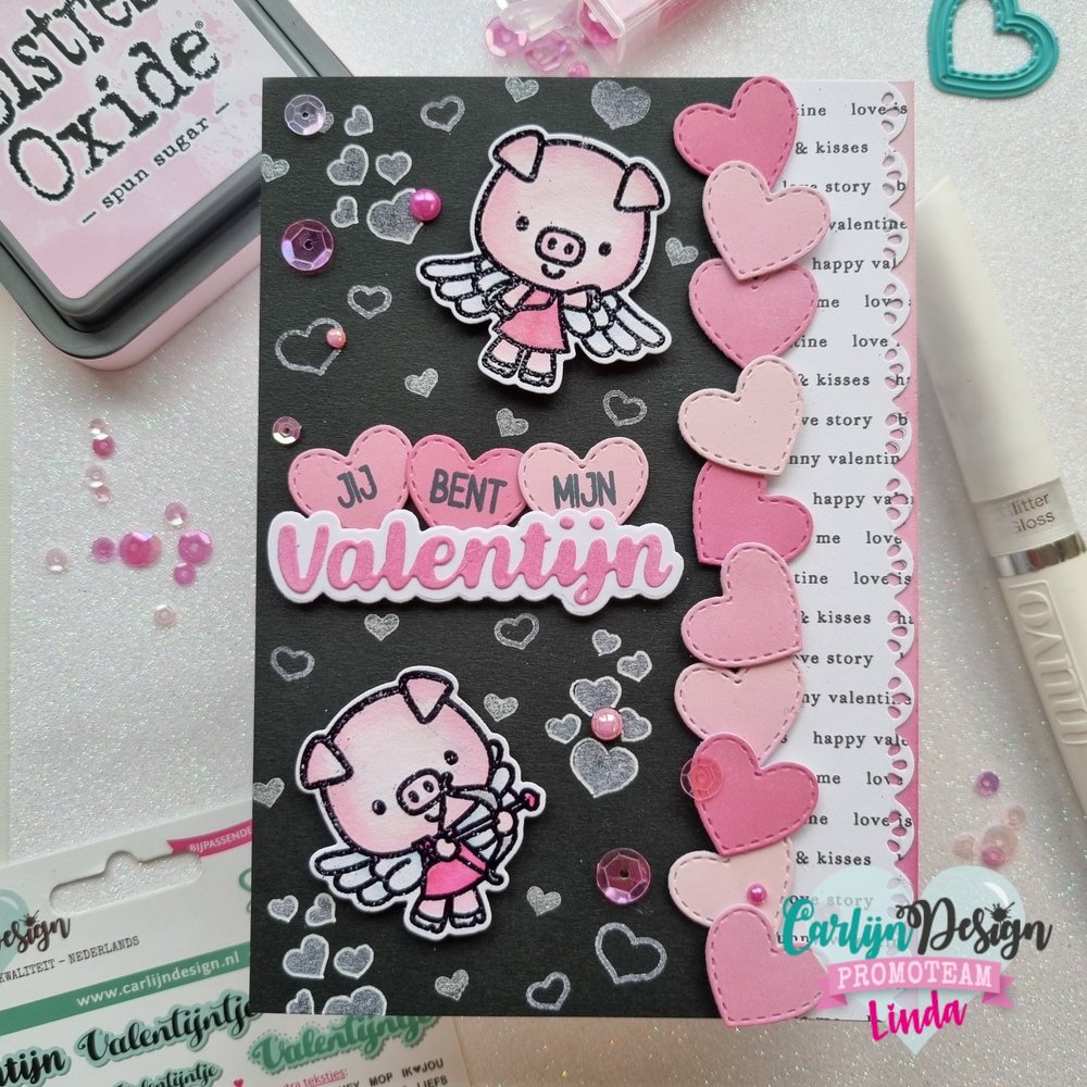 CarlijnDesign Stempels Grote Teksten 6 (CDST-0094) (DISCONTINUED)