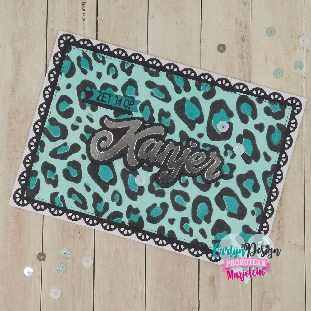 CarlijnDesign Stencil A6 Panter (CDSC-0025) (DISCONTINUED) CarlijnDesign Stencil A6 Panter (CDSC-0025) (DISCONTINUED)