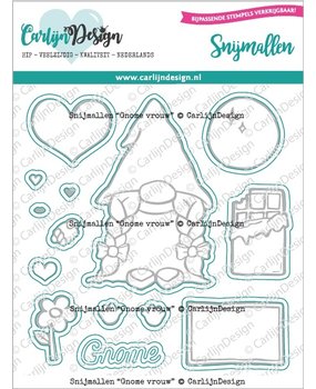 CarlijnDesign Dies Gnome Girlfriend (CDSN-0204) (DISCONTINUED)