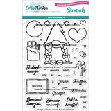 CarlijnDesign Stempels Gnome Vrouw (CDST-0096) (DISCONTINUED)