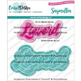CarlijnDesign Dies Grote Teksten 6 Lieverd (CDSN-0206) (DISCONTINUED)