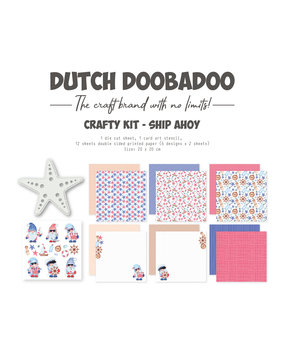 Dutch Doobadoo Crafty Kit Ship Ahoy (473.005.038) (OUTLET)