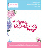 Dress My Craft Cutting Die Happy Valentines Day (DMCD2354) (OUTLET)