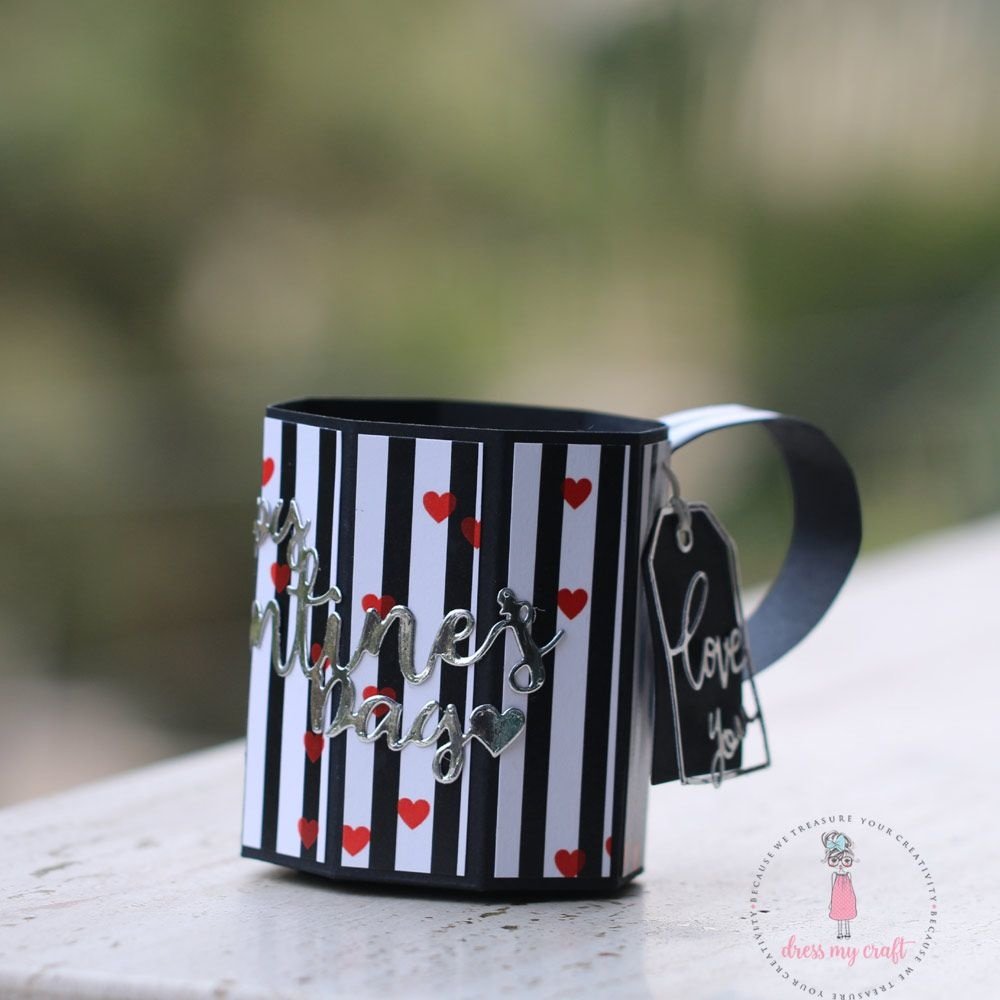 Dress My Craft Cutting Die Happy Valentines Day (DMCD2354) (OUTLET) Dress My Craft Cutting Die Happy Valentines Day (DMCD2354) (OUTLET)