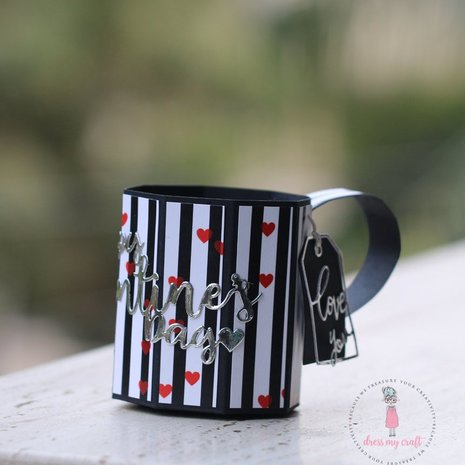 Dress My Craft Cutting Die Happy Valentines Day (DMCD2354) (OUTLET) Dress My Craft Cutting Die Happy Valentines Day (DMCD2354) (OUTLET)