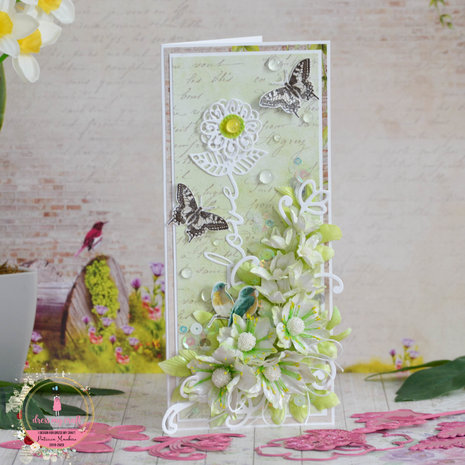 Dress My Craft Cutting Die Floral Sentiments Love (DMCD1881) (OUTLET) Dress My Craft Cutting Die Floral Sentiments Love (DMCD1881) (OUTLET)