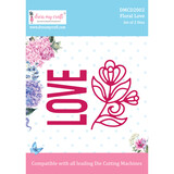 Dress My Craft Cutting Die Floral Love (DMCD2002) (OUTLET)