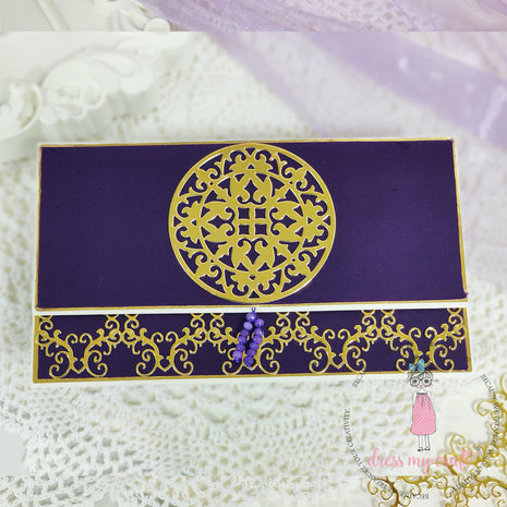 Dress My Craft Cutting Die Border Romantic (DMCD5654) (OUTLET) Dress My Craft Cutting Die Border Romantic (DMCD5654) (OUTLET)