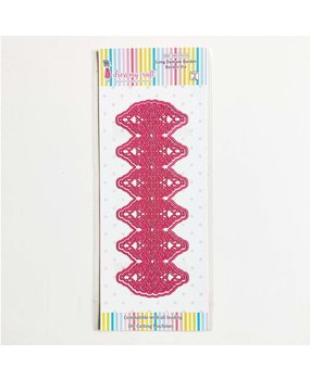 Dress My Craft Cutting Die Border Long Damask (DMCD5555) (OUTLET)