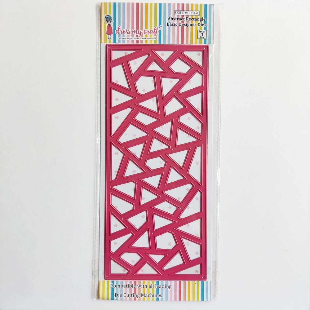 Dress My Craft Cutting Die Basic Designer Abstract Rectangle (DMCD5478) (OUTLET) Dress My Craft Cutting Die Basic Designer Abstract Rectangle (DMCD5478) (OUTLET)