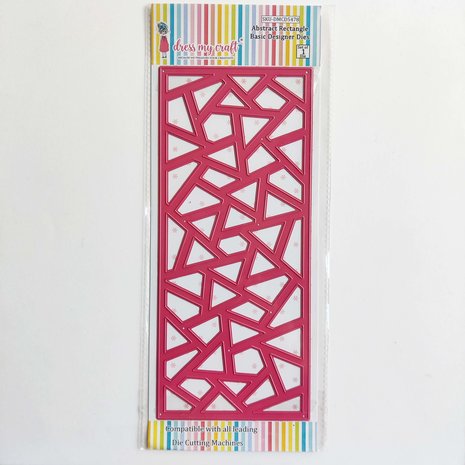 Dress My Craft Cutting Die Basic Designer Abstract Rectangle (DMCD5478) (OUTLET) Dress My Craft Cutting Die Basic Designer Abstract Rectangle (DMCD5478) (OUTLET)
