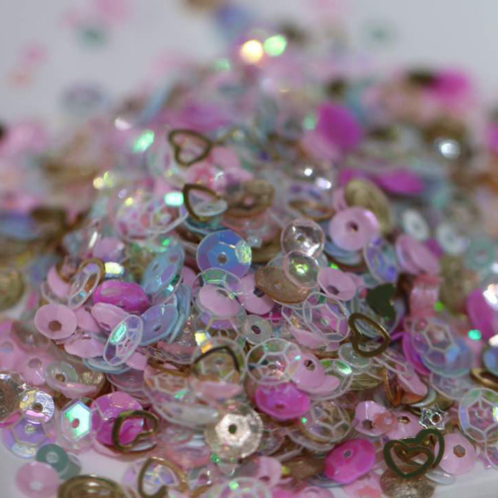 Dress My Craft Sequins Pink Celebration 25g (DMCS3360) (OUTLET)