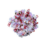Dress My Craft Sequins Red Hearts 25g (DMCS3338) (OUTLET)
