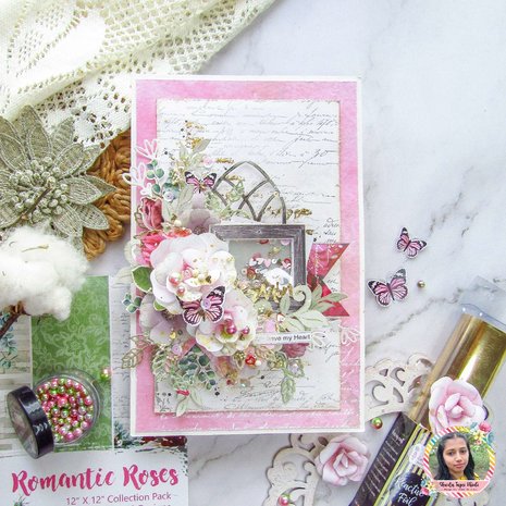 Dress My Craft Sequins Red Hearts 25g (DMCS3338) (OUTLET)