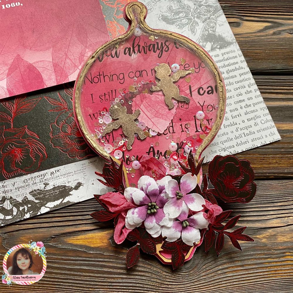 Dress My Craft Sequins Red Hearts 25g (DMCS3338) (OUTLET)