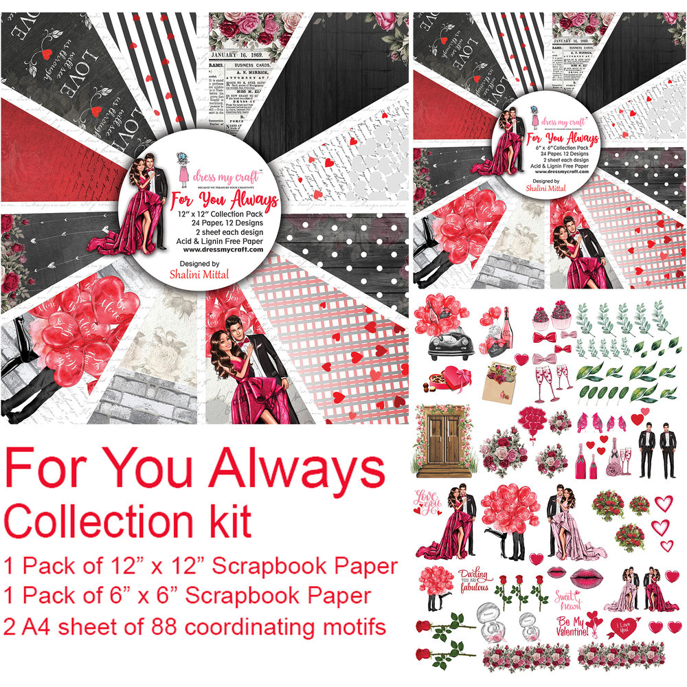 Dress My Craft For You Always Collection Kit (DMCP2146) (OUTLET) Dress My Craft For You Always Collection Kit (DMCP2146) (OUTLET)