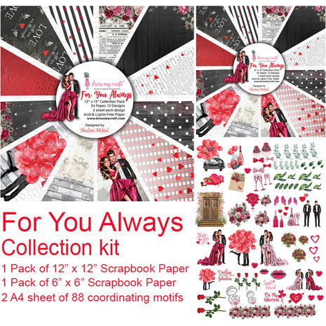Dress My Craft For You Always Collection Kit (DMCP2146) (OUTLET) Dress My Craft For You Always Collection Kit (DMCP2146) (OUTLET)