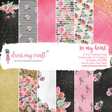 Dress My Craft In My Heart 6x6 Inch Paper Pad (DMCP2102) (OUTLET)