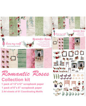 Dress My Craft Romantic Roses Collection Kit (DMCP2311) (OUTLET)