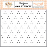 Echo Park Baby Love Dots Designer Stencil (OB303033) (DISCONTINUED)