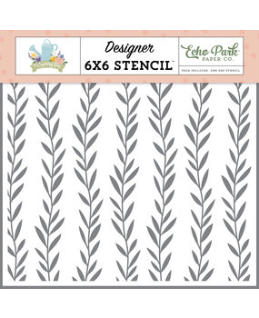 Echo Park Spring Vines Designer Stencil (IST299033) (DISCONTINUED)