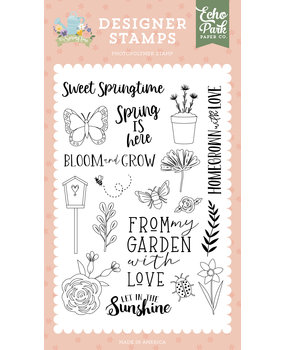 Echo Park Let In The Sunshine Designer Stamps (IST299045) (DISCONTINUED)