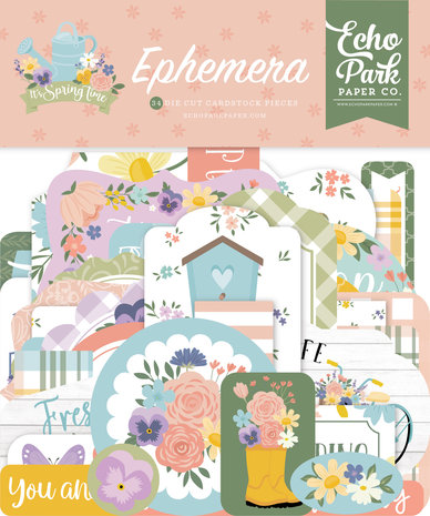 Echo Park It's Spring Time Ephemera (IST299024) (DISCONTINUED)