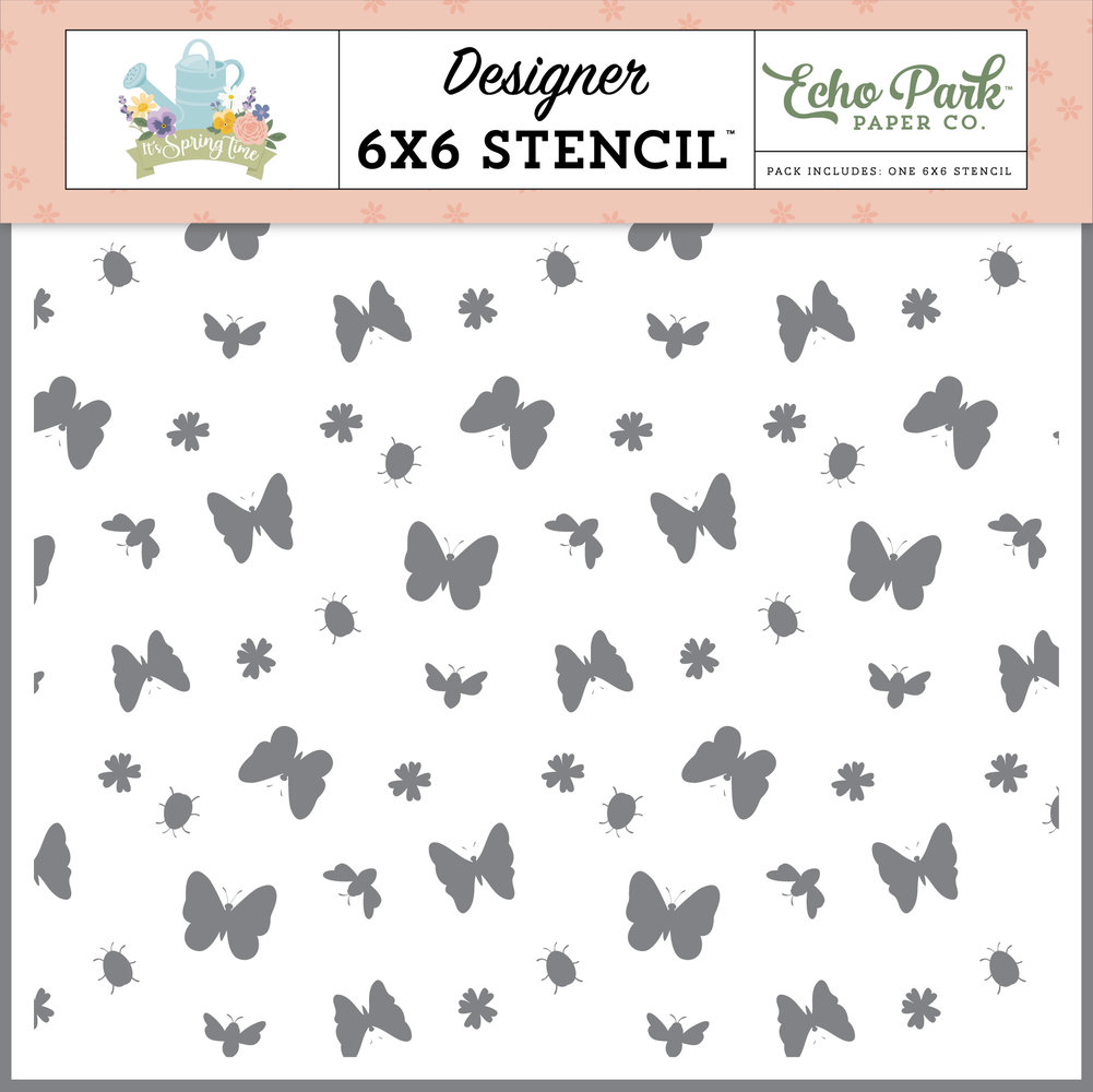 Echo Park Bugs And Things Designer Stencil (IST299035) (DISCONTINUED) Echo Park Bugs And Things Designer Stencil (IST299035) (DISCONTINUED)