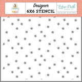 Echo Park Tiny Daisies Designer Stencil (IET300036) (DISCONTINUED)