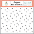 Tiny Daisies Designer Stencil (IET300036) (OUTLET)