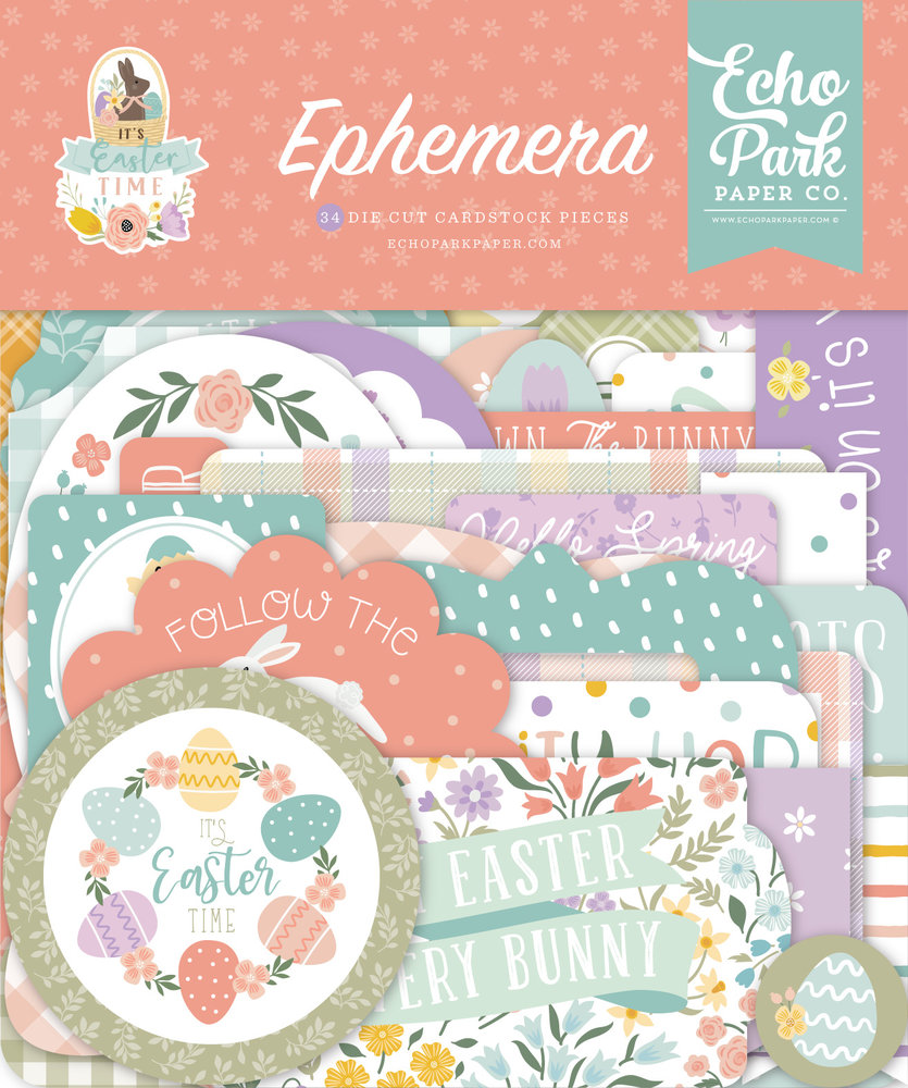 Echo Park It's Easter Time Ephemera (IET300024) (DISCONTINUED)
