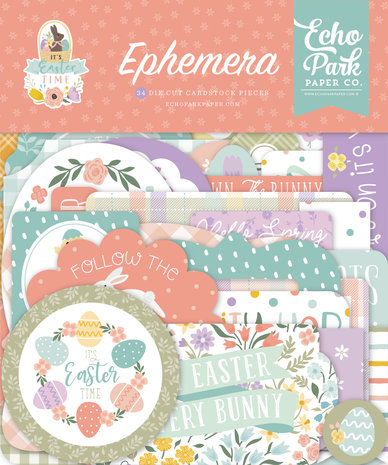 Echo Park It's Easter Time Ephemera (IET300024) (DISCONTINUED)