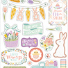Echo Park It's Easter Time Chipboard Phrases (IET300022) (DISCONTINUED)