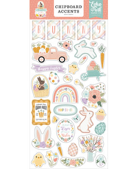 Echo Park It's Easter Time Chipboard Accents (IET300021) (DISCONTINUED)