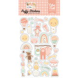 Echo Park Our Baby Girl Puffy Stickers (OBA301066) (DISCONTINUED)