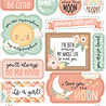 Echo Park Our Baby Girl Chipboard Phrases (OBA301022) (DISCONTINUED)