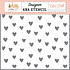 Full Of Love Designer Stencil (OBA301035) (DISCONTINUED)