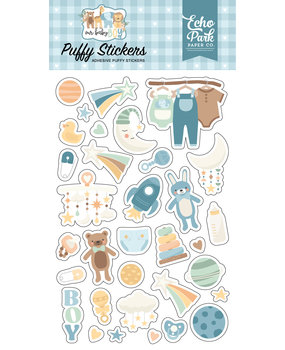 Echo Park Our Baby Boy Puffy Stickers (OBB302066) (DISCONTINUED) Echo Park Our Baby Boy Puffy Stickers (OBB302066) (DISCONTINUED)
