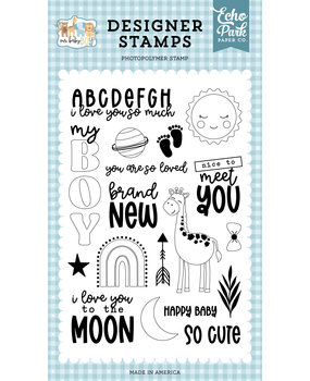 Echo Park My Boy Designer Stamps (OBB302047) (DISCONTINUED) Echo Park My Boy Designer Stamps (OBB302047) (DISCONTINUED)