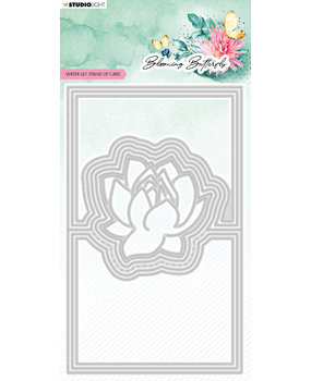 Studio Light Blooming Butterfly Cutting Die Water Lily Stand Up Card (SL-BB-CD487) (OUTLET)