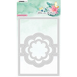 Studio Light Blooming Butterfly Cutting Die Flower Zig Zag Card (SL-BB-CD489) (OUTLET)