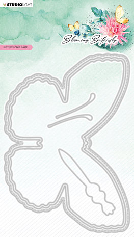 Studio Light Blooming Butterfly Cutting Die Butterfly Card Shape (SL-BB-CD488) (OUTLET)