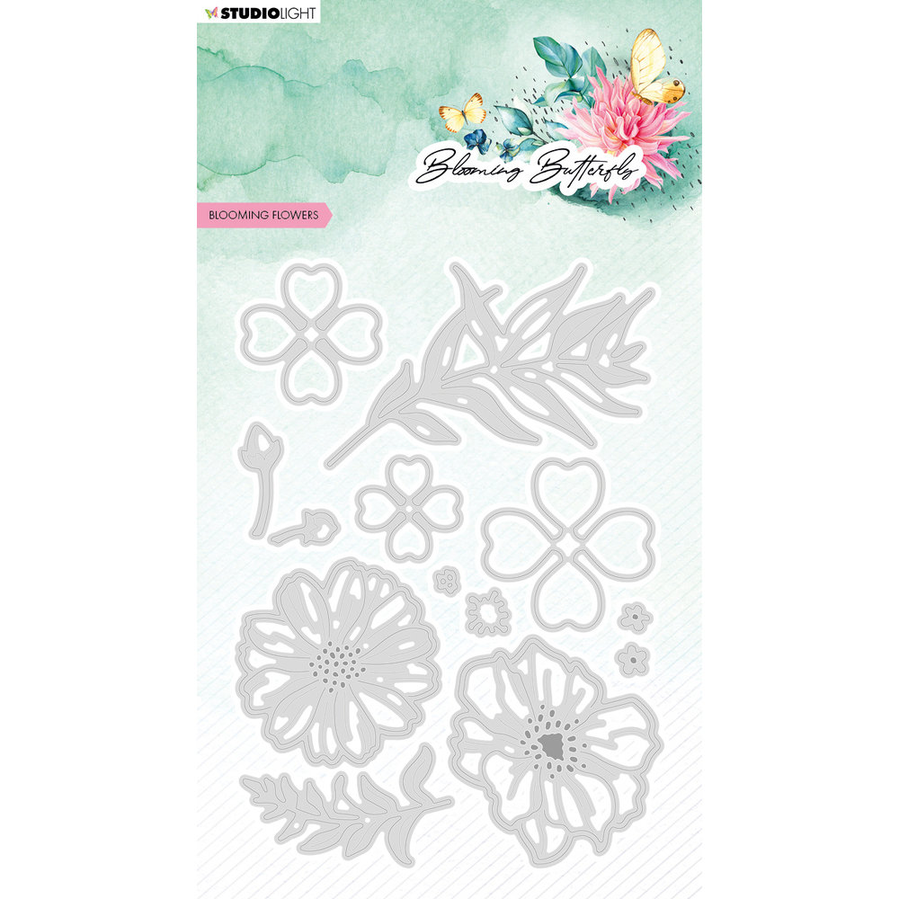 Blooming Butterfly Cutting Die Blooming Flowers (SL-BB-CD485 ...