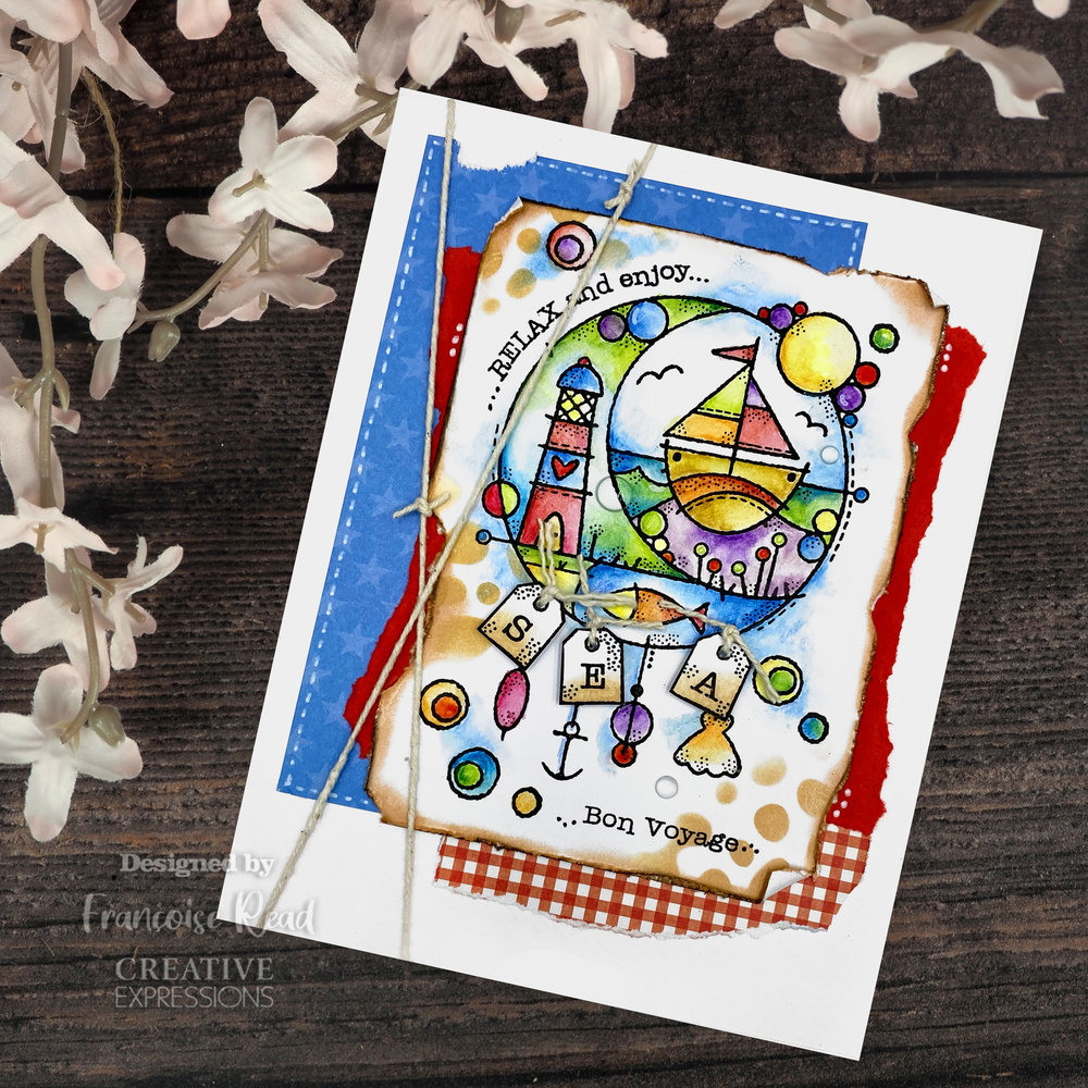 Woodware Seaside Dreamcatcher Clear Stamps (FRS970) (OUTLET) Woodware Seaside Dreamcatcher Clear Stamps (FRS970) (OUTLET)