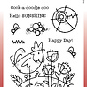 Woodware Rooster Meadow Clear Stamps (FRS973) (OUTLET) Woodware Rooster Meadow Clear Stamps (FRS973) (OUTLET)