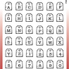 Woodware Mini Tag Alphabet Clear Stamps (FRB004) (DISCONTINUED) Woodware Mini Tag Alphabet Clear Stamps (FRB004) (DISCONTINUED)