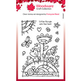 Woodware Flower Mound Clear Stamps (FRS967) (OUTLET)