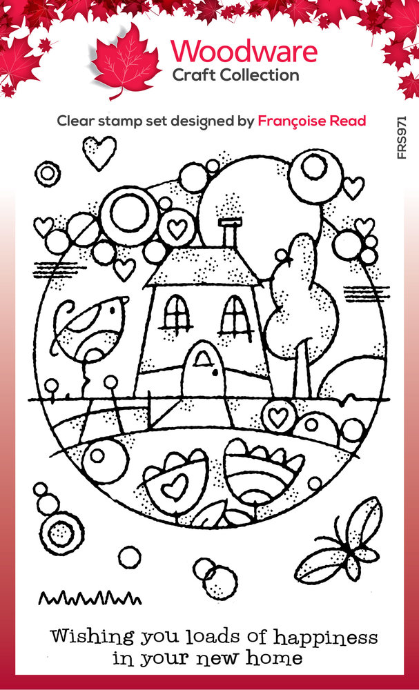 Woodware Dream Home Clear Stamps (FRS971) (OUTLET) Woodware Dream Home Clear Stamps (FRS971) (OUTLET)