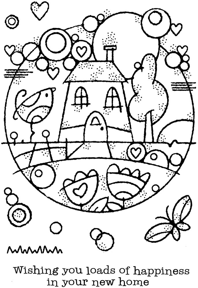 Woodware Dream Home Clear Stamps (FRS971) (OUTLET) Woodware Dream Home Clear Stamps (FRS971) (OUTLET)